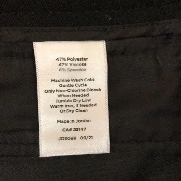 Talbots size 4 black pants - Picture 6 of 6